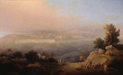 エルサレム、1849 作： Maxim Nikiphorovich Vorobyev