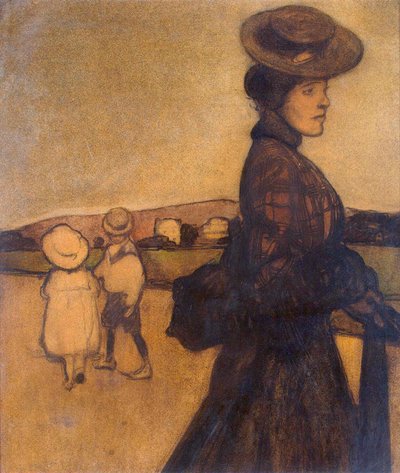 ガヴァネス、c1901-1902。 作： Maxime Dethomas