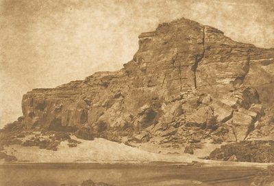 Djebel-Abocir - 2 番目の白内障の左岸、1850 年 3 月 25 日。 作： Maxime Du Camp