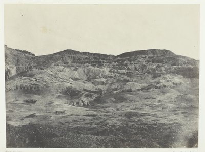 グルナ、テーベのネクロポリス、テーベ、184951、1852年に印刷。 作： Maxime Du Camp