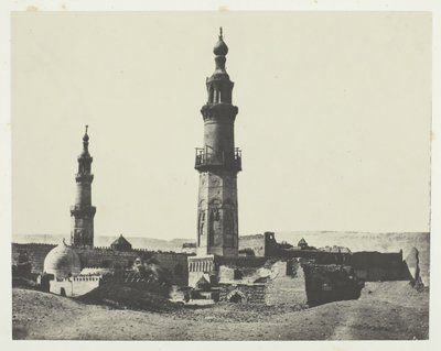 Aly-Bey のモスク、ギルゲ、上エジプト、184951 年、1852 年に印刷。 作： Maxime Du Camp