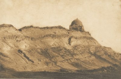 シディ・アンバレクの墓、ガララ、1850年。 作： Maxime Du Camp