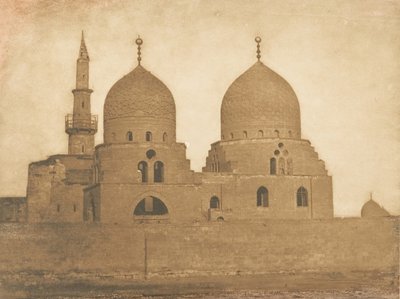 スルタン・エル・グーリの墓（カイレ島）、1849年12月～1850年1月。 作： Maxime Du Camp