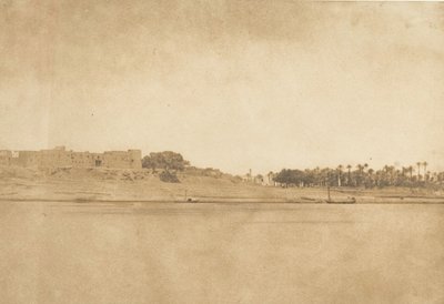 ノースポイントのエスネ第3号の全景、1849-50年。 作： Maxime Du Camp
