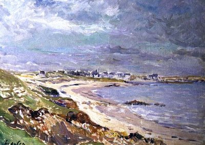 沿岸の風景 作： Maxime Emile Louis Maufra