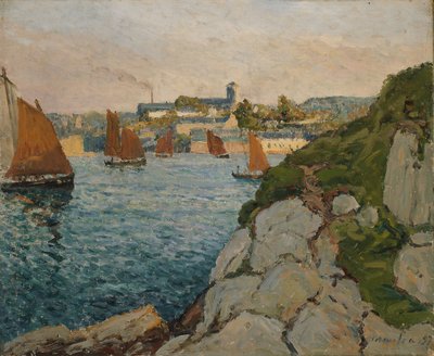 サンシャインのドゥアルネネス、1897 作： Maxime Emile Louis Maufra