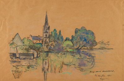 風景 作： Maxime Emile Louis Maufra
