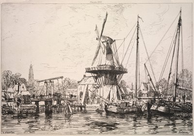 ハーレムホランド、1877年。 作： Maxime Lalanne
