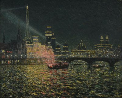 夜行性祭り: 万国博覧会 1900, 1900. 作： Maxime Maufra