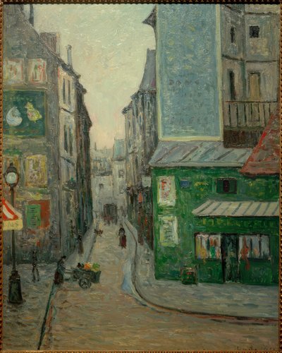 プラッツセントアンドレデアーツ、パリ、シュガー通り 作： Maxime Emile Louis Maufra