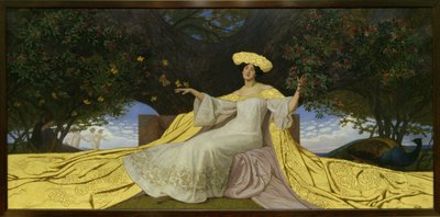 春（キャンバスに油彩） 作： Maximilian Lenz
