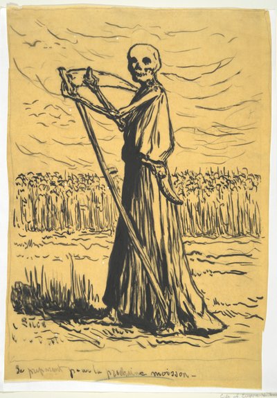 死神としての死 作： Maximilien Luce