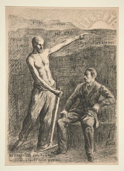 ペカール大佐へのオマージュ 作： Maximilien Luce