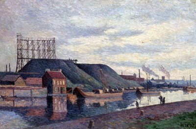 サクレ・マダムのスラグ山 作： Maximilien Luce