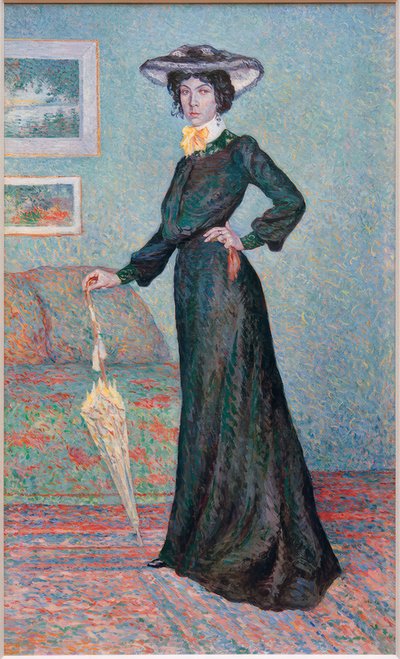 マダム・クストリエ 作： Maximilien Luce