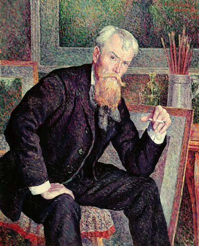 アンリエドモンドクロスの肖像画（1856-1910）1898（20769を参照） 作： Maximilien Luce