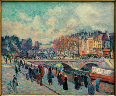ケサンミシェル 作： Maximilien Luce