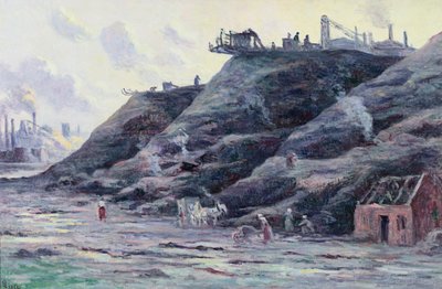 スラグヒープ、1896年 作： Maximilien Luce