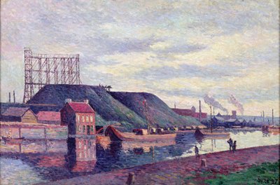 サクレマダムのスラグ山、1897年 作： Maximilien Luce