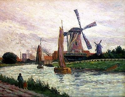 風車 作： Maximilien Luce
