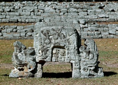 祭壇Gの眺め 西暦7～8世紀 作： Mayan