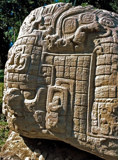 Zoomorphic altar P 作： Mayan