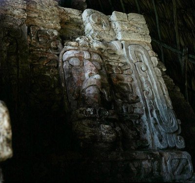 建築用仮面《マスカロネス神殿》メキシコ、ユカタン半島、コーフンリッチ 古典期前期（西暦300-600年）（石材、漆喰） 作： Mayan Mayan