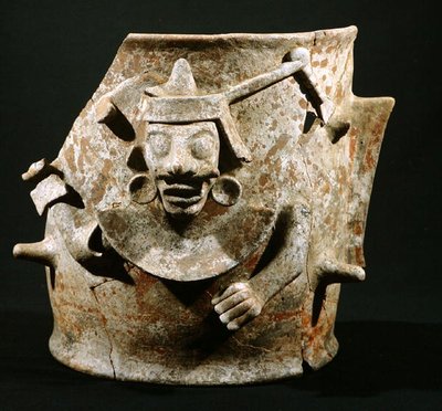香炉 グアテマラ、イキシムチェ出土 後古典期（900～1521）（土器） 作： Mayan Mayan