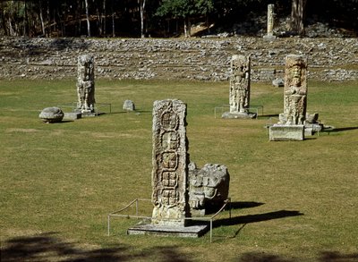 儀式用の広場の跡 4～10世紀 作： Mayan Mayan