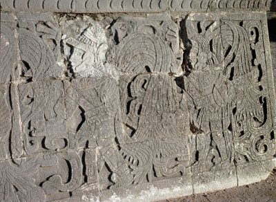 大規模なボールコート（750～1200年 作： Mayan Mayan