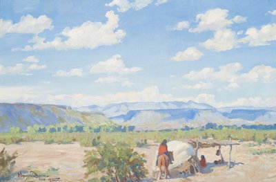 アパッチ・ランド 作： Maynard Dixon