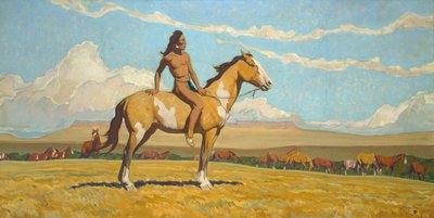 ポニーボーイ 作： Maynard Dixon