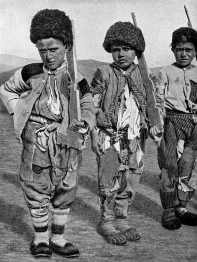 アルメニア出身の男の子、アルメニア、1922年。 作： Maynard Owen Williams