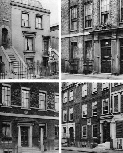 有名な男性のロンドンの4つの家、ロンドン、1926-1927。 作： McLeish