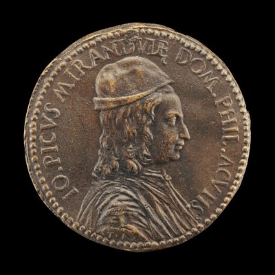 ジョヴァンニ・ピコ・デラ・ミランドラ（1463-1494） 哲学者、詩人。 作： Medallist T.R.