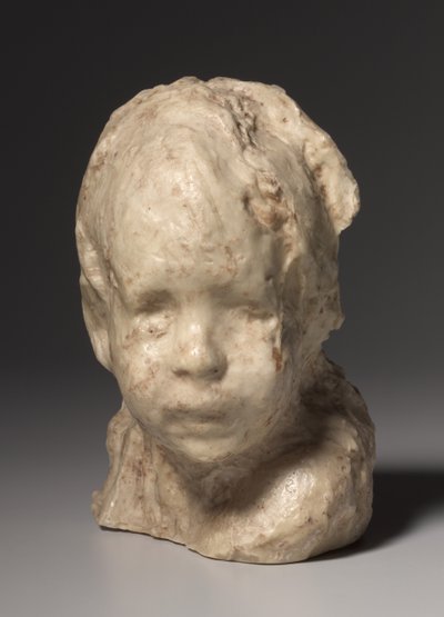 ユダヤ人の少年、1892年頃（石膏のワックス） 作： Medardo Rosso