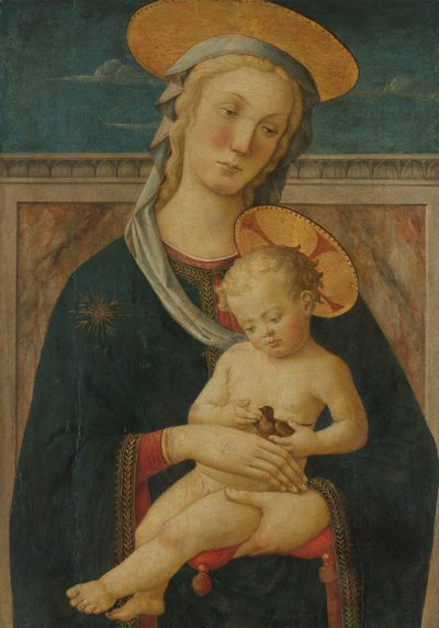 聖母子 作： Meester van San Miniato (attributed to)