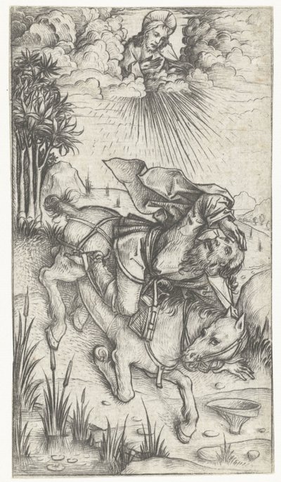 聖パウロの回心 作： Meester van het Amsterdamse Kabinet