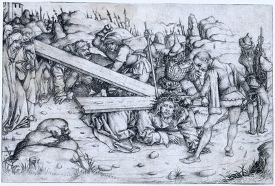 十字架の担ぎ 作： Meester van het Amsterdamse Kabinet