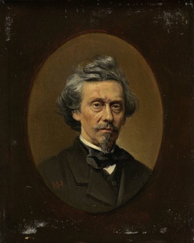 Petrus Franciscus Greive (1811-72)、画家 作： Meijer Isaäc de Haan