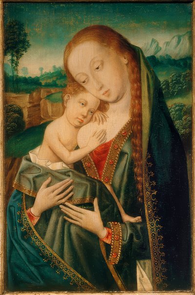 マドンナと子供 作： Meister der Magdalenenlegende