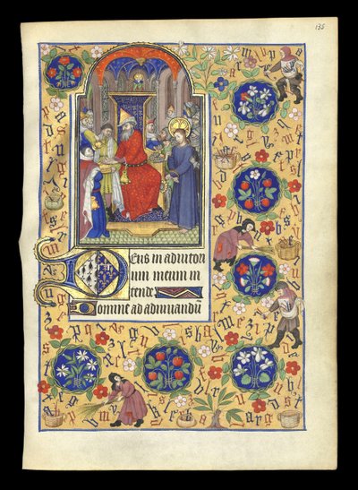 ローマの使用時間 作： Meister der Marguerite d’Orléans
