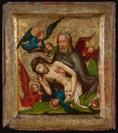 ホーリー・トリニティ (「神の苦難」) 作： Meister der St. Lambrechter Votivtafel (Werkstatt)