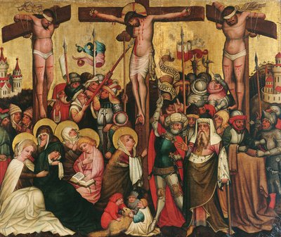 キリストの磔刑 作： Meister von Laufen