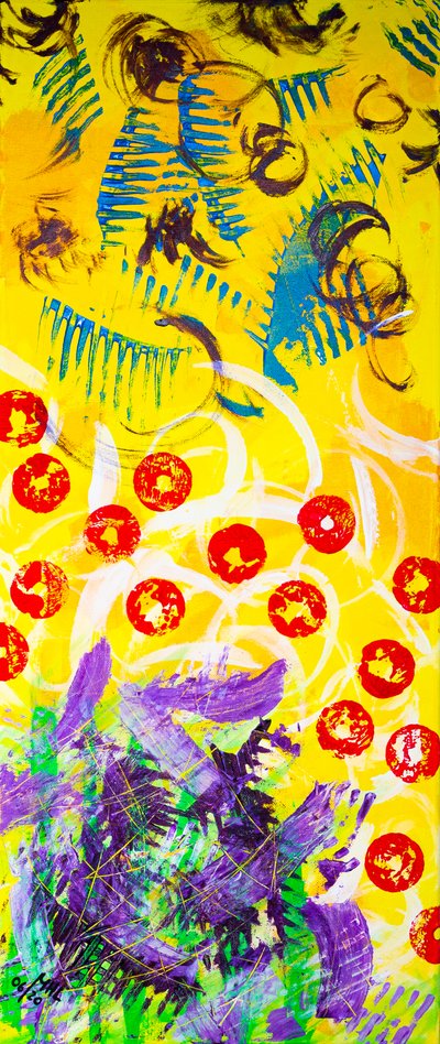 ケシのドット 作： Melanie Hermine Lichterfeld