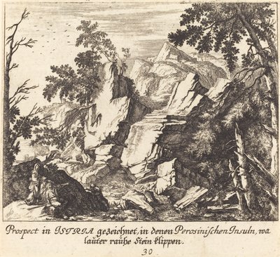 イストリアで見る 作： Melchior Küsel after Johann Wilhelm Baur