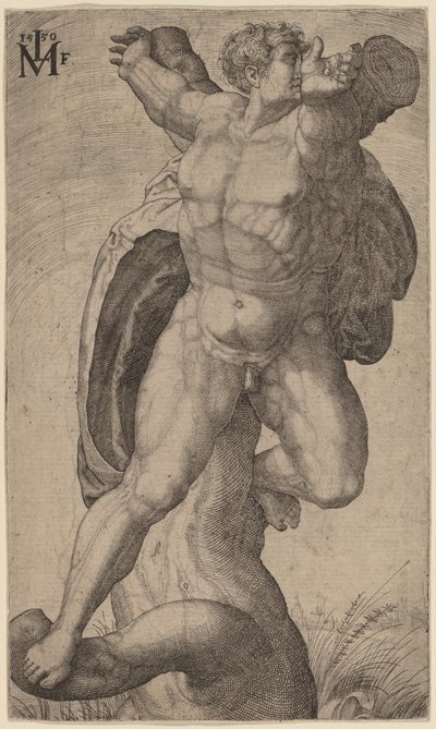 十字架につけられた男 作： Melchior Lorch
