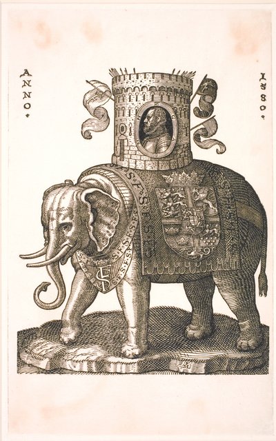 象の騎士団の紋章 作： Melchior Lorck