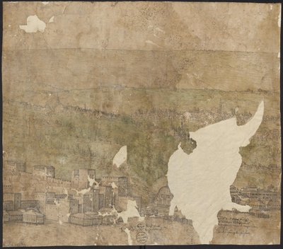 コンスタンティノープルの展望、シート18、メルキオール・ロルク、1559年 作： Melchior Lorck