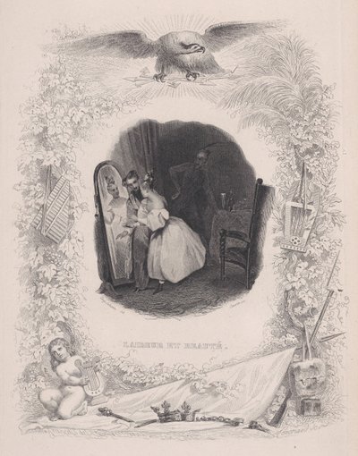 醜さと美しさ、ベランジェの歌、1829年。 作： Melchior Peronard